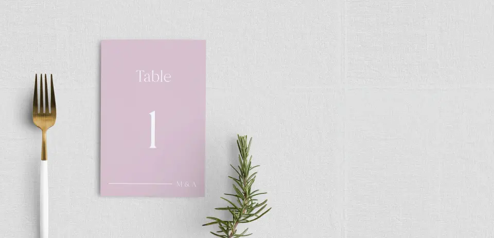 Table Number