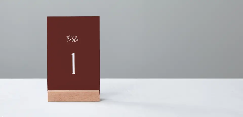 Table Number Into