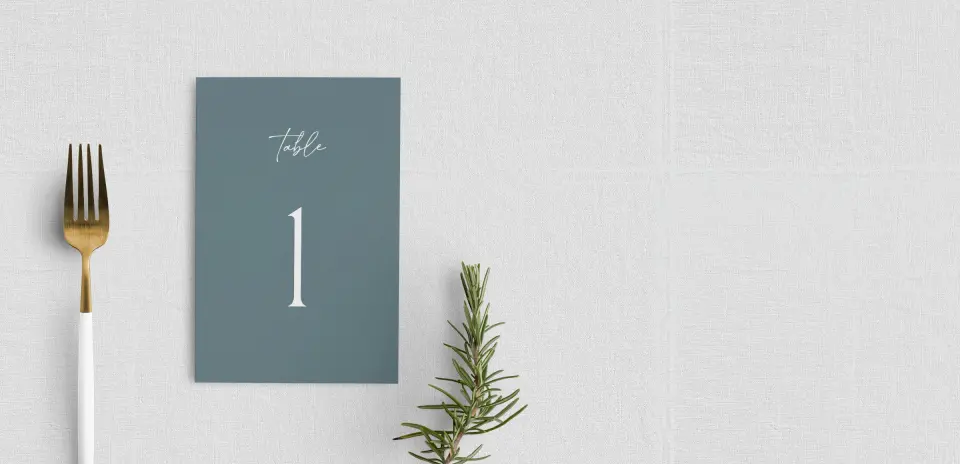Table Number