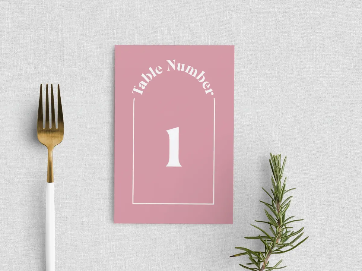 Table Number