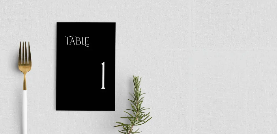 Table Number