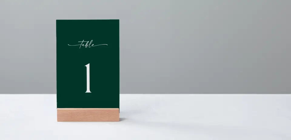 Table Number Into