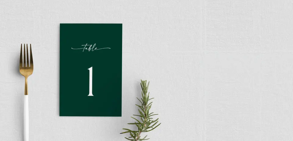 Table Number