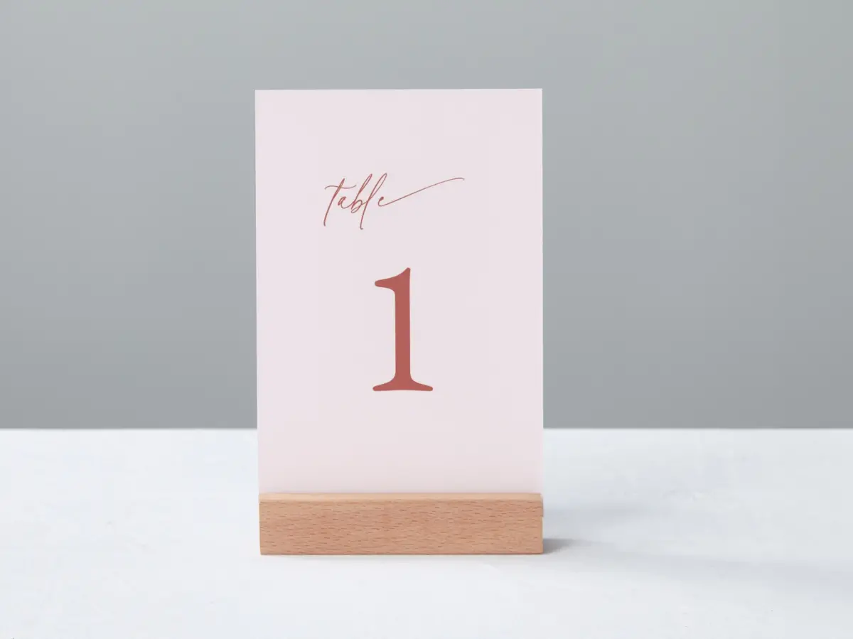 Table Number Into