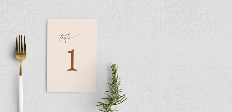 Table Number