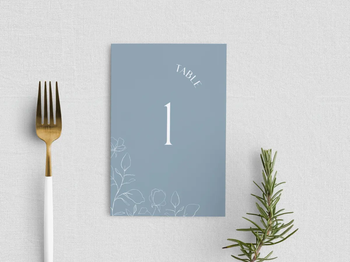 Table Number
