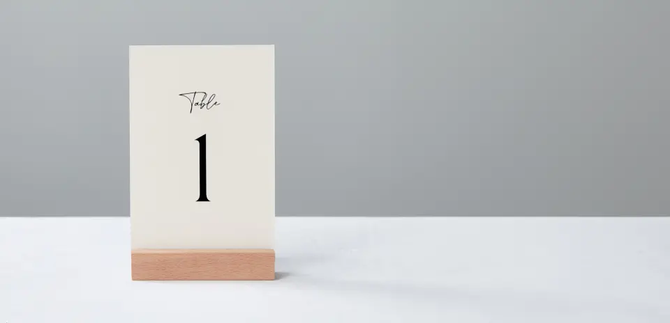 Table Number Into