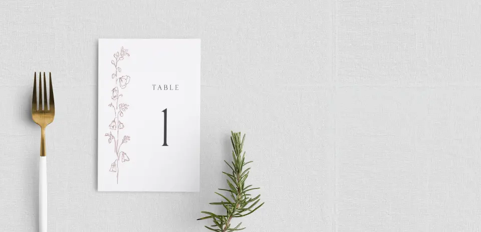Table Number