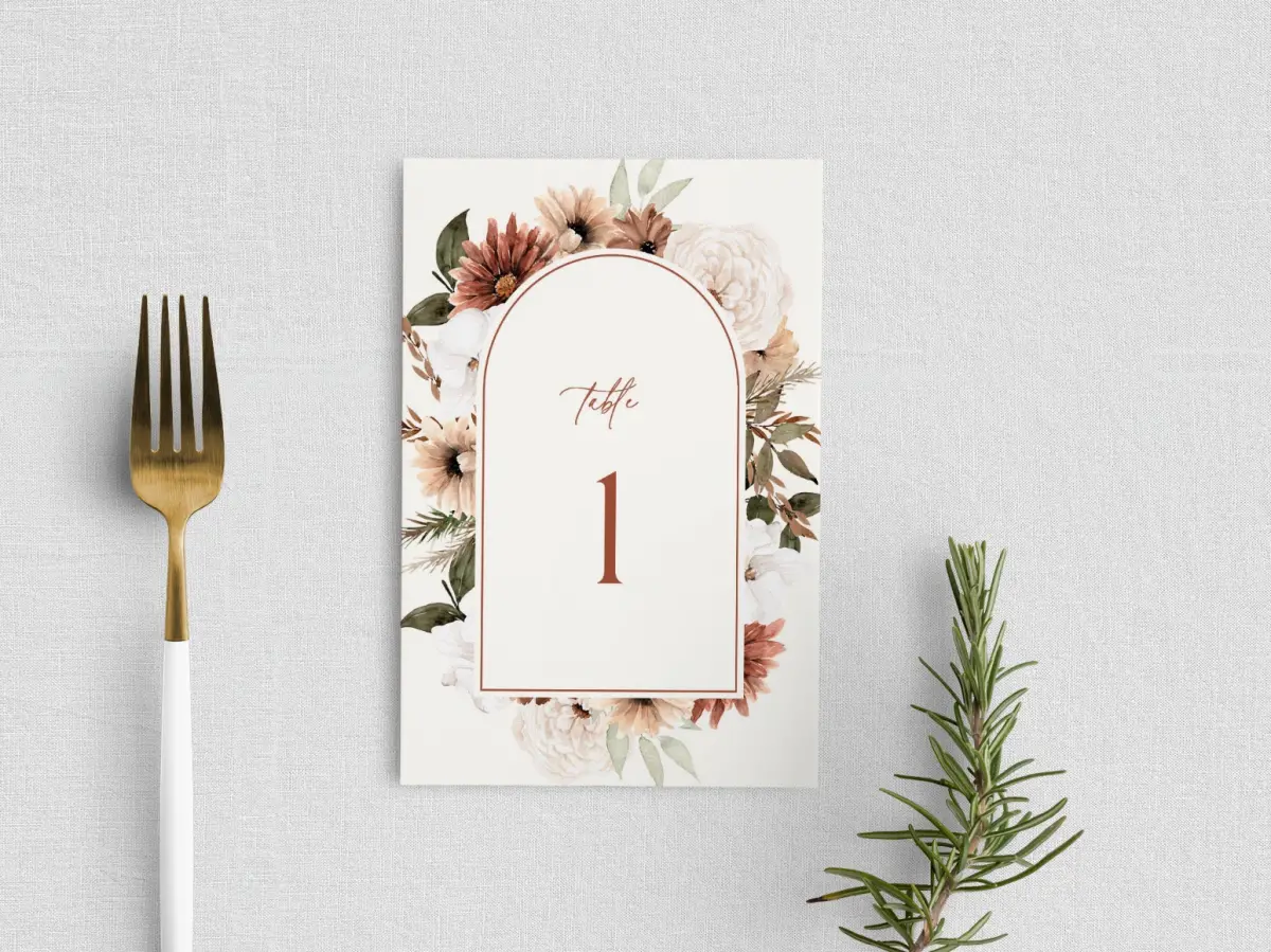 Table Number
