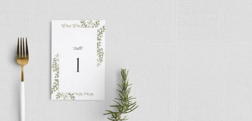 Table Number