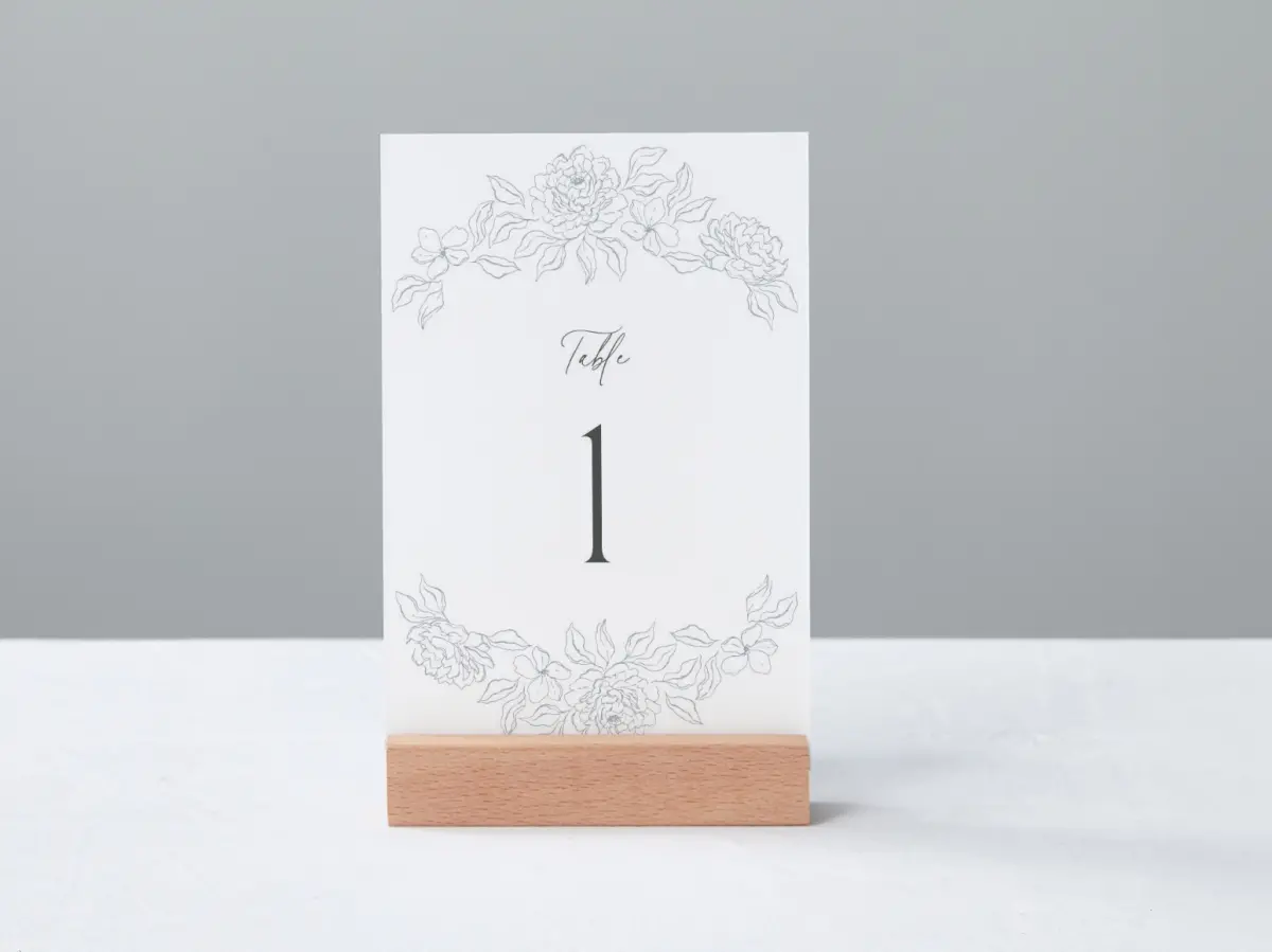 Table Number Into