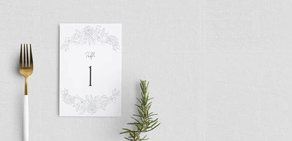 Table Number