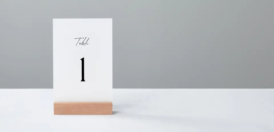 Table Number Into