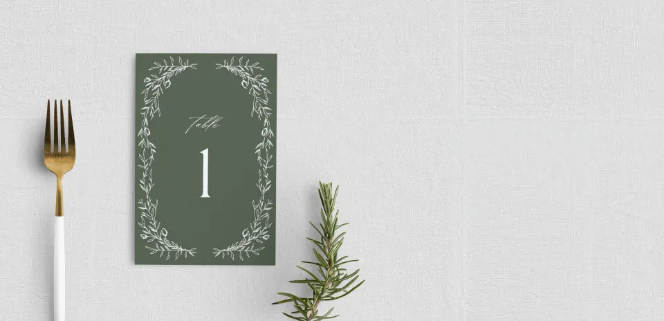 Table Number