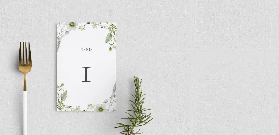 Table Number