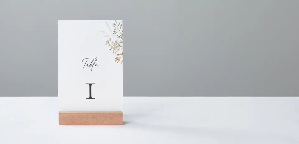 Table Number Into