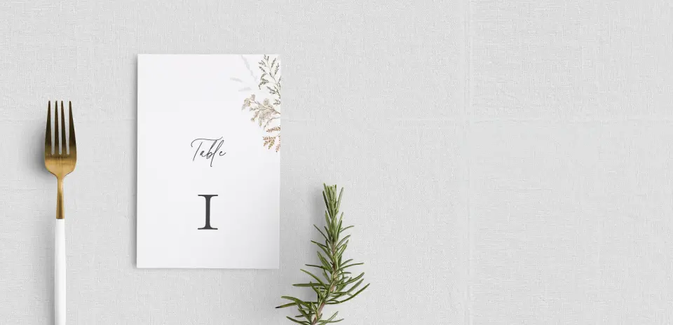 Table Number