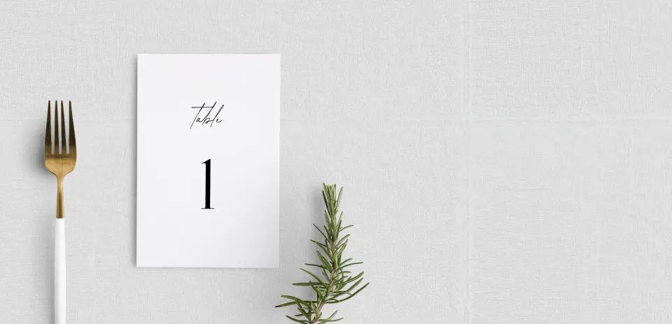 Table Number