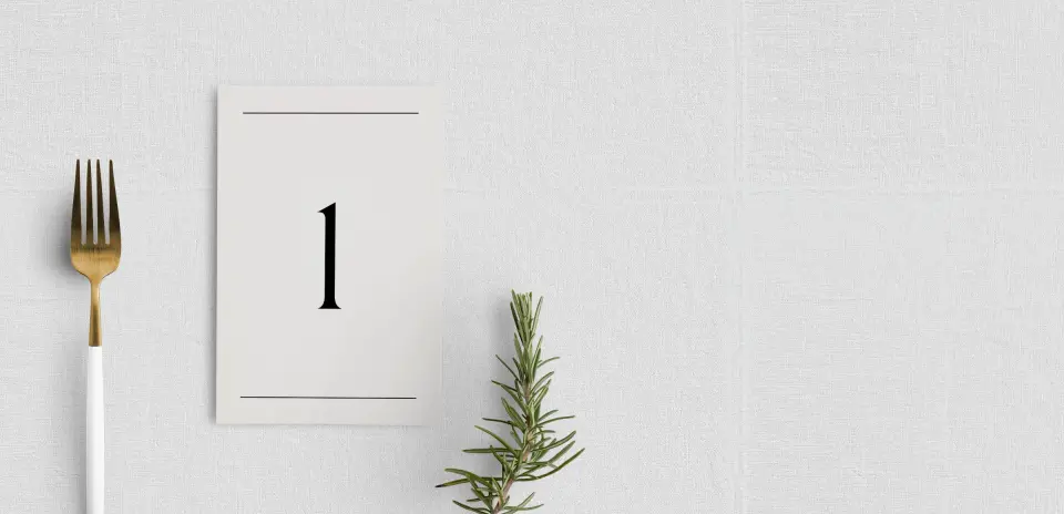 Table Number