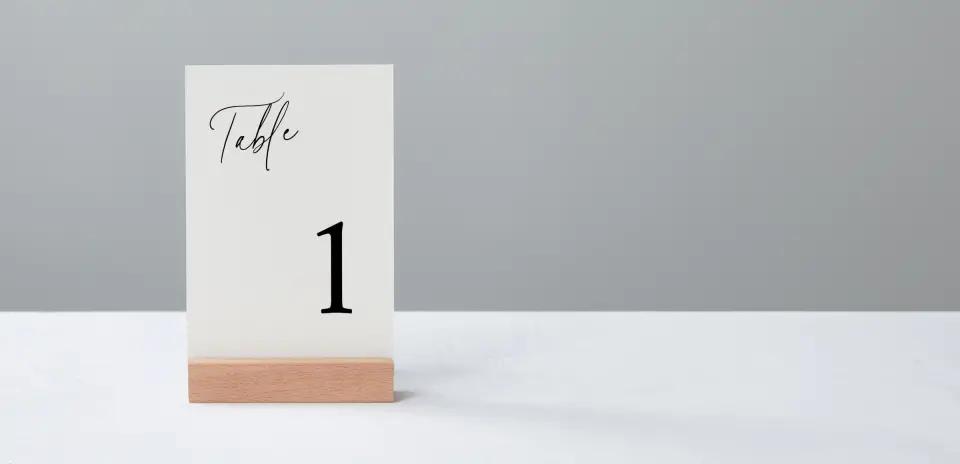 Table Number Into