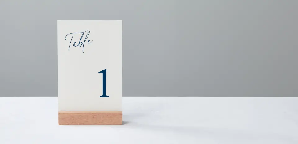 Table Number Into