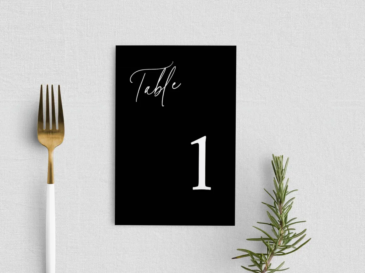 Table Number