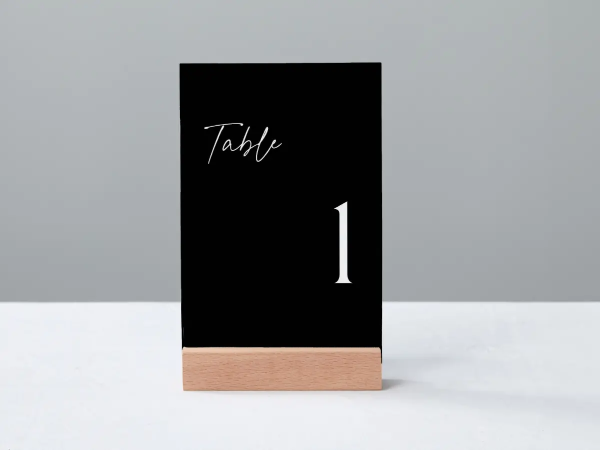 Table Number Into