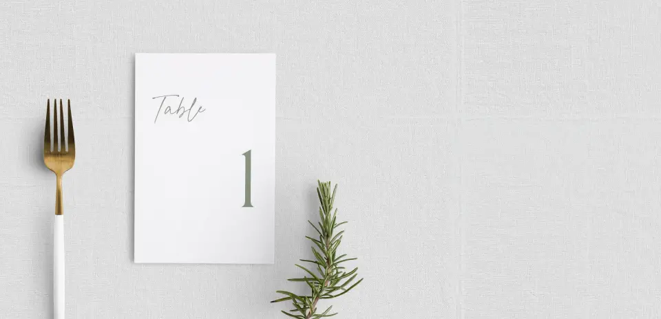 Table Number