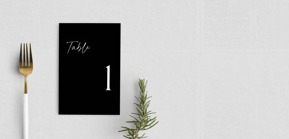 Table Number