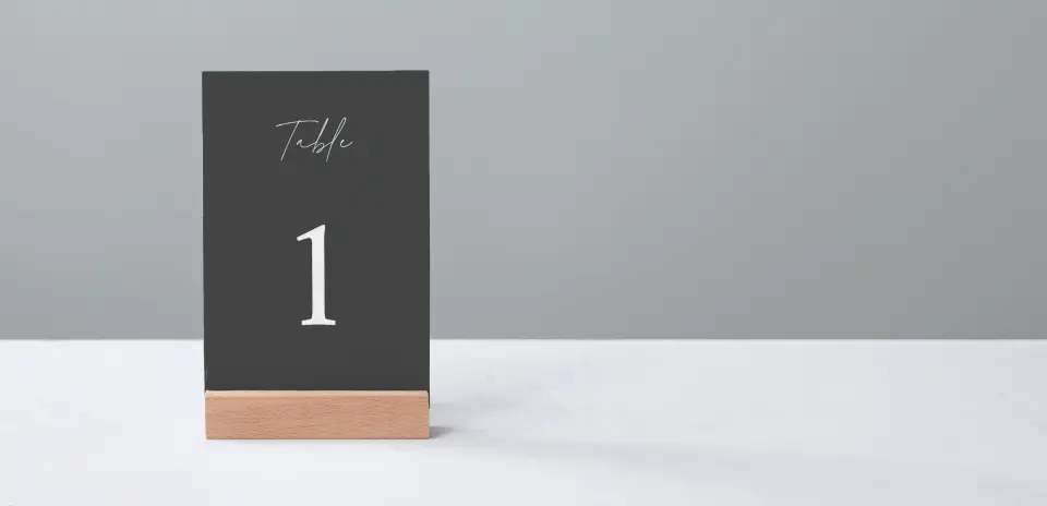 Table Number Into