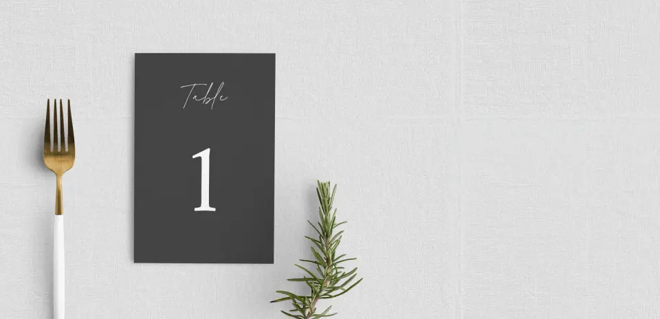 Table Number
