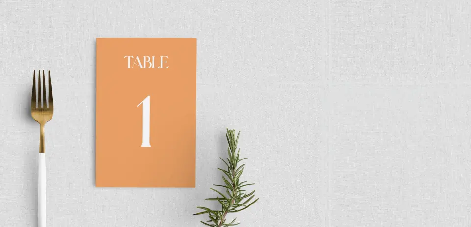 Table Number
