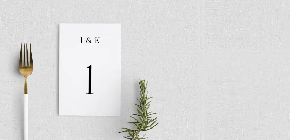 Table Number