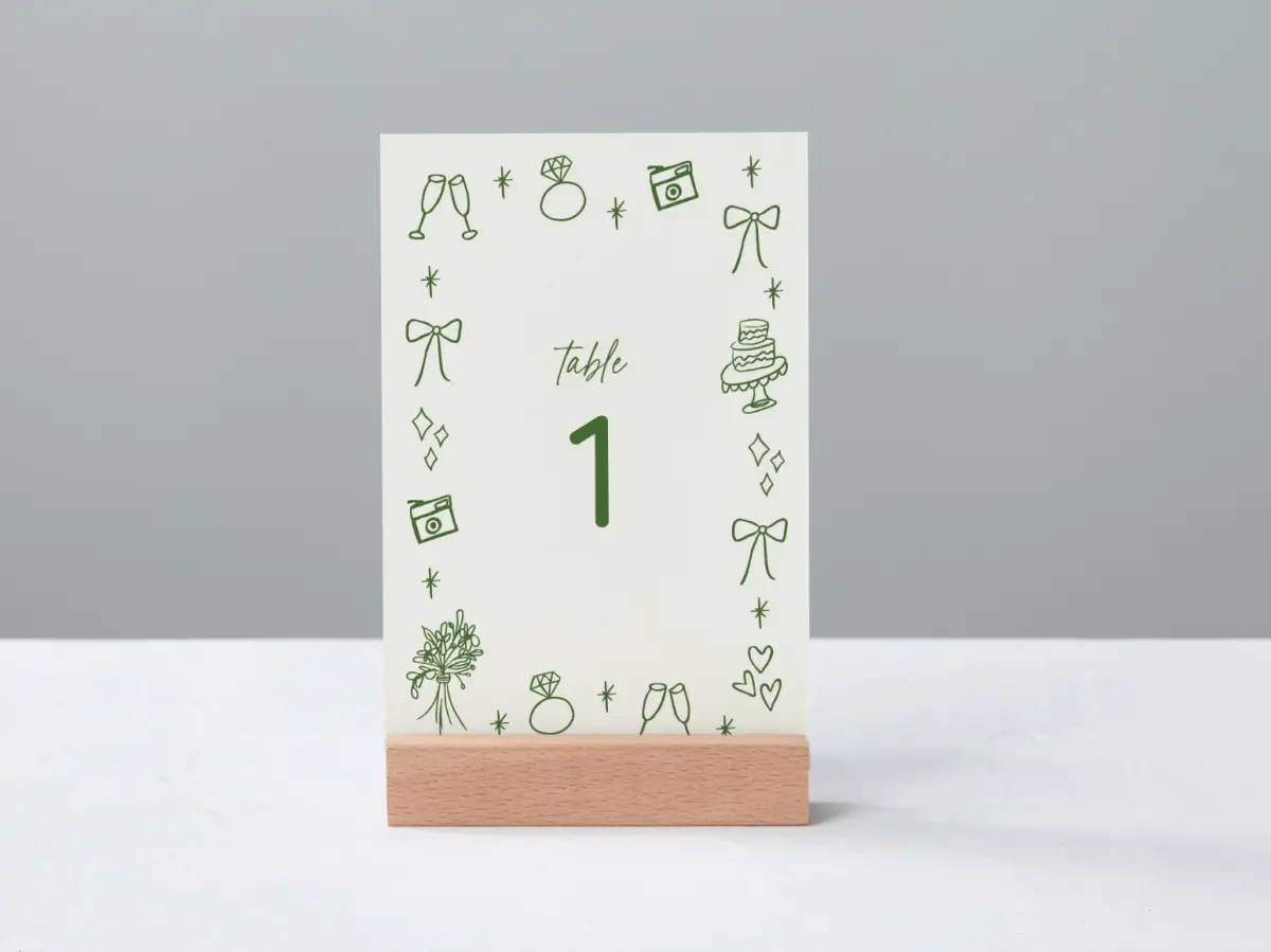 Table Number Into