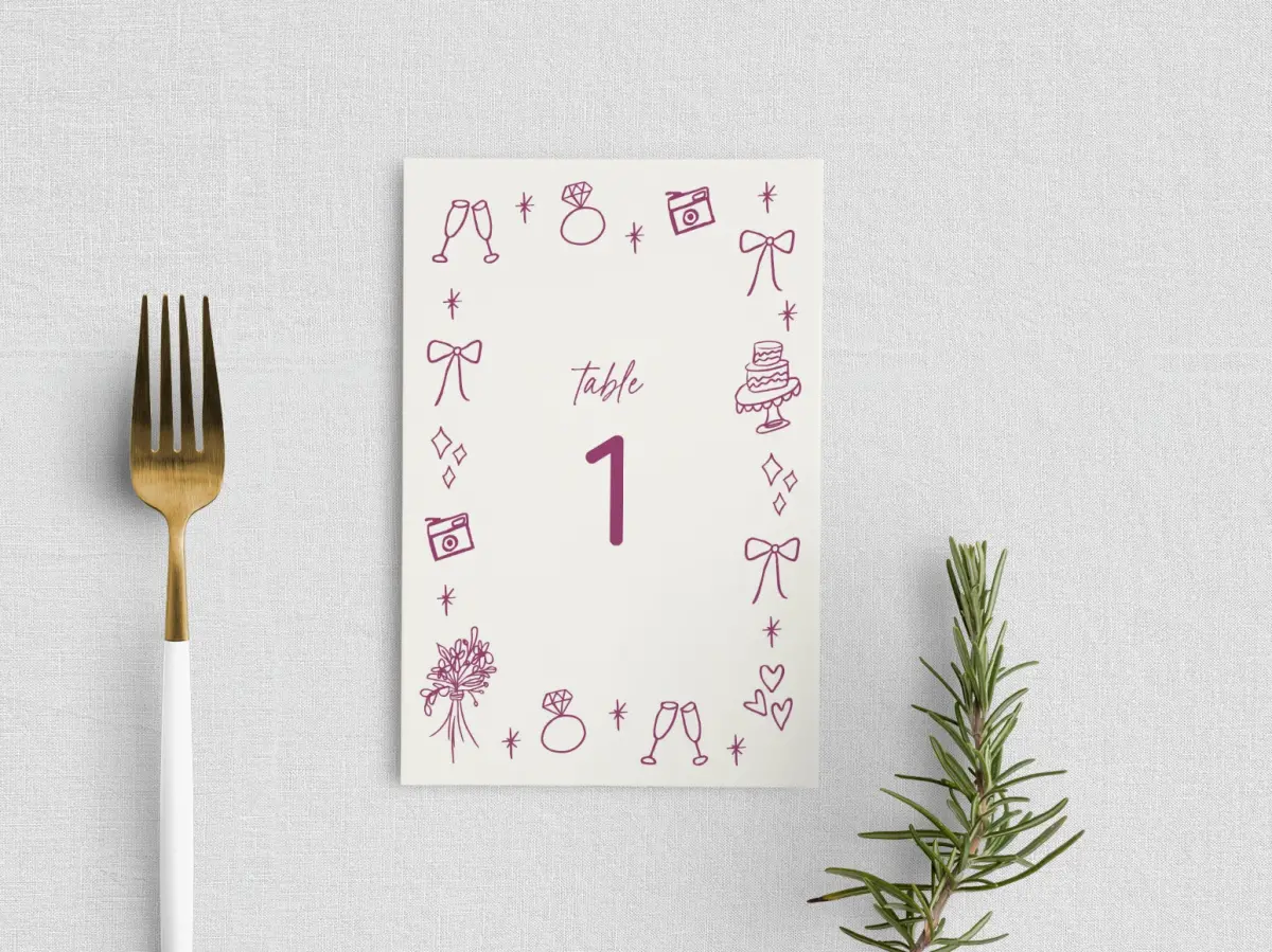 Table Number
