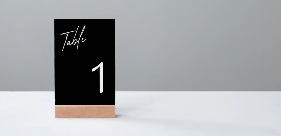 Table Number Into