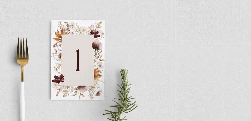 Table Number