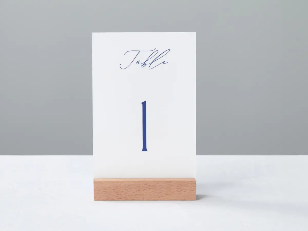 Table Number Into