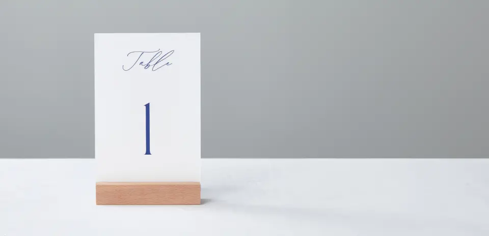 Table Number Into