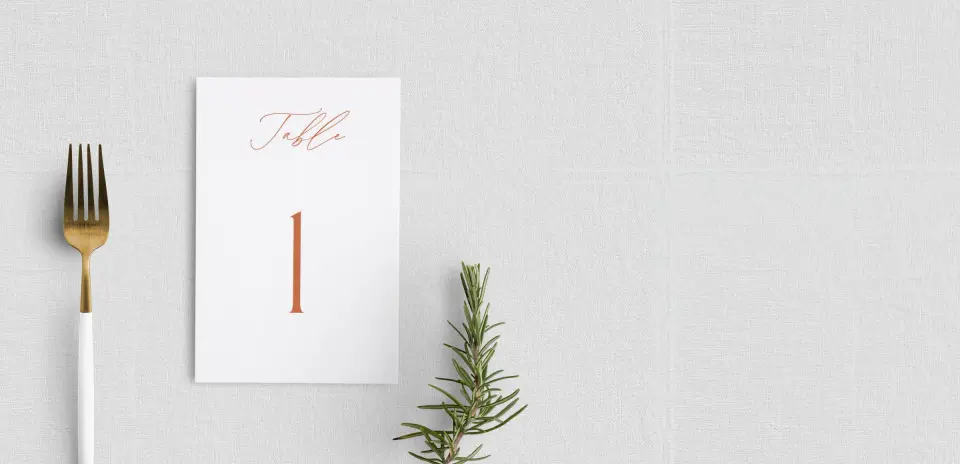 Table Number