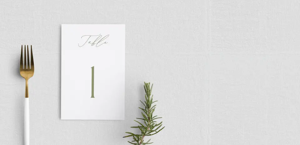 Table Number