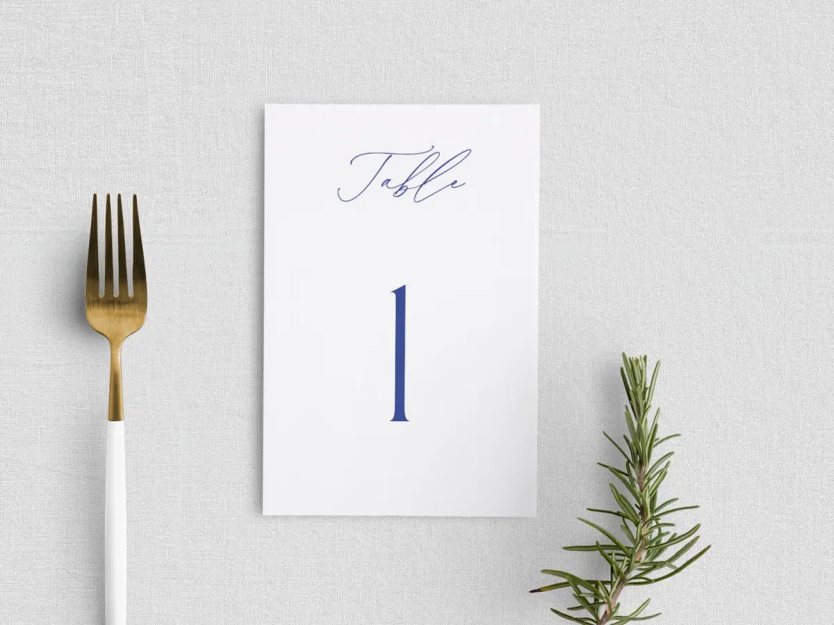 Table Number