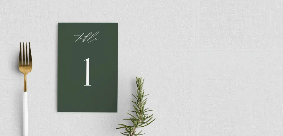 Table Number