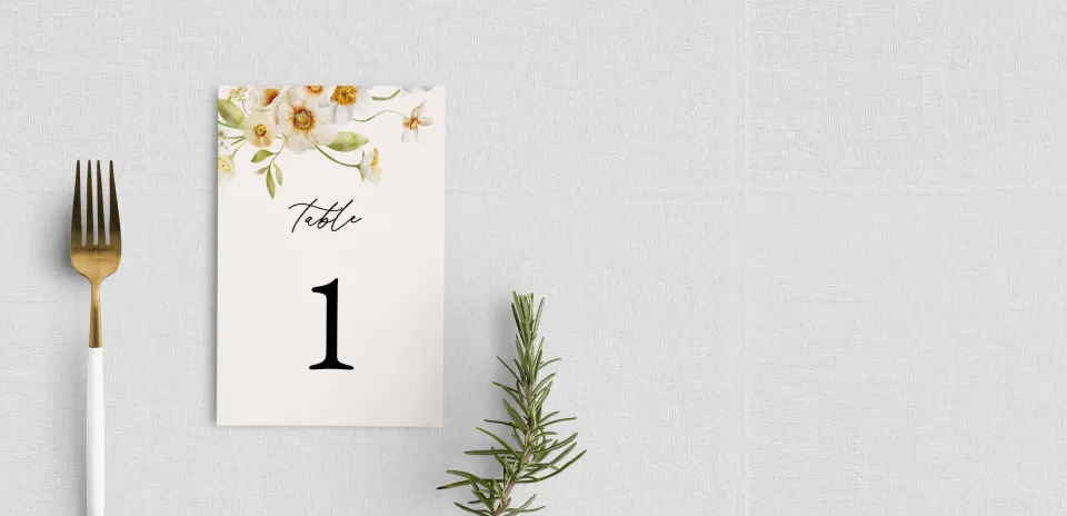 Table Number