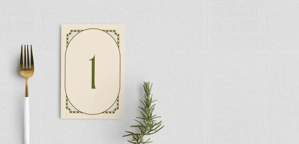 Table Number