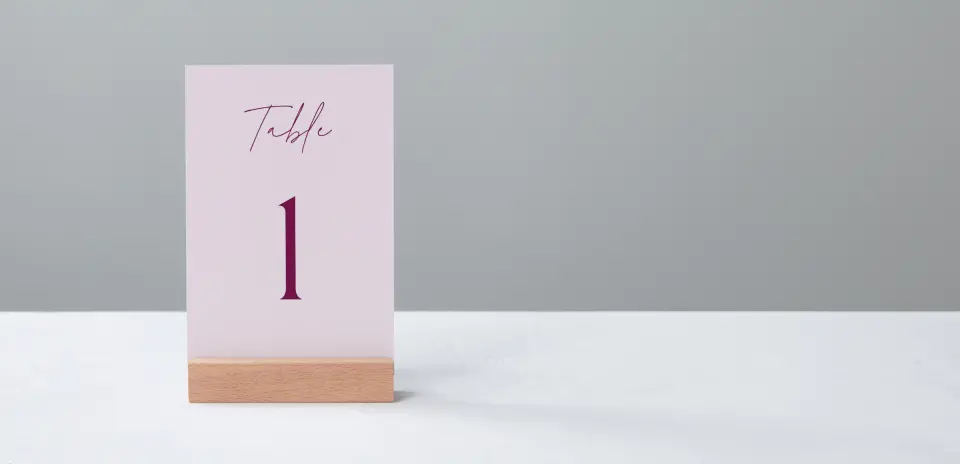 Table Number Into