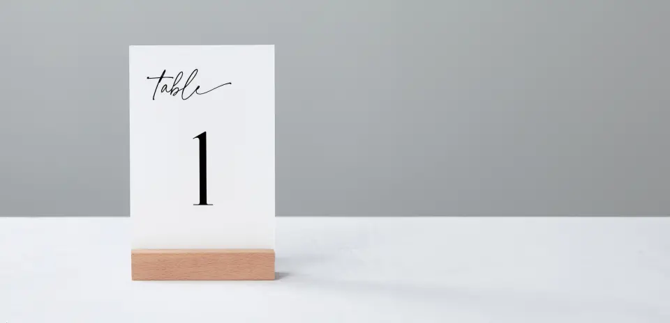 Table Number Into