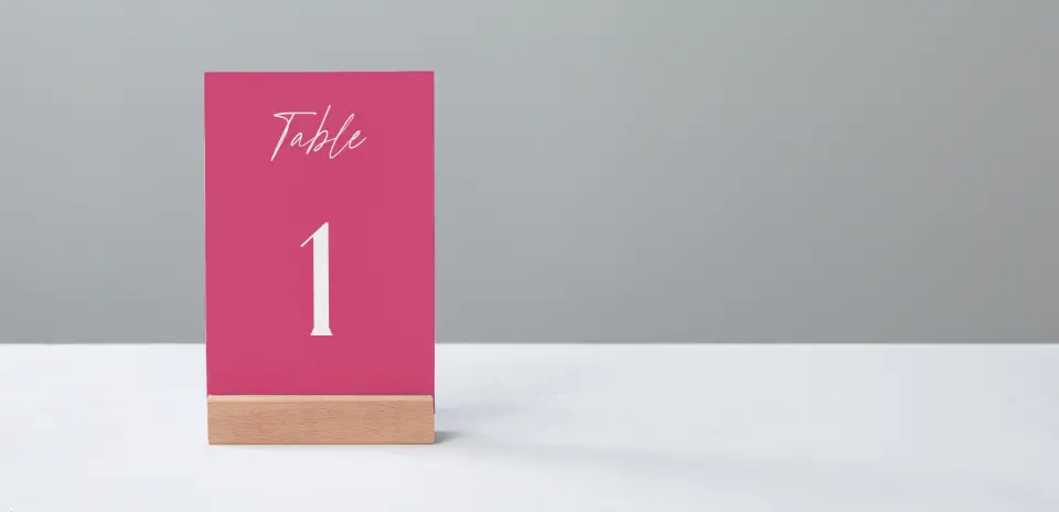 Table Number Into