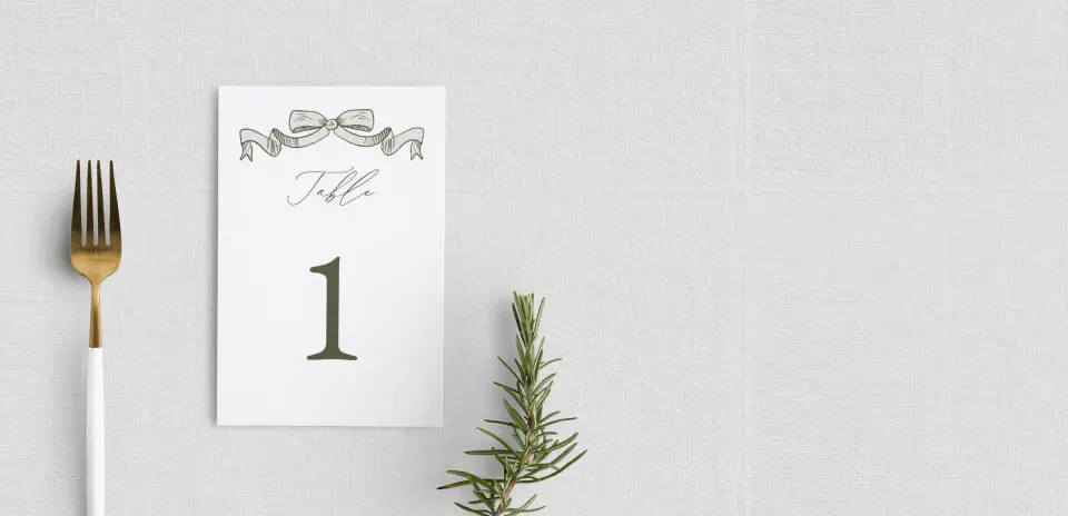 Table Number