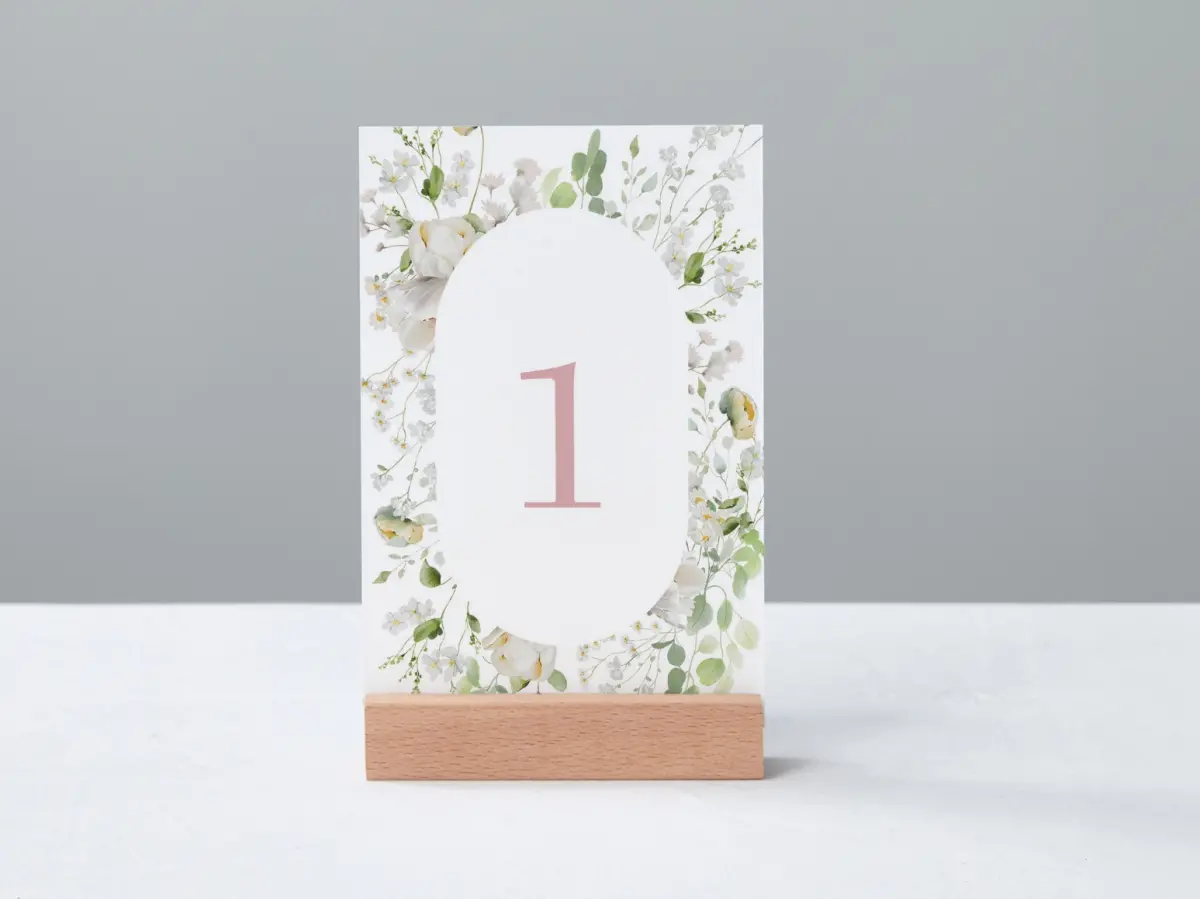 Table Number Into